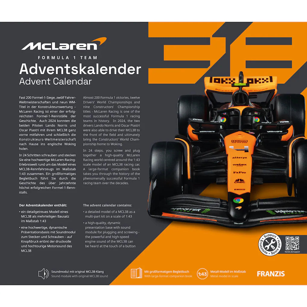 McLaren Advent Calendar — Limited Edition
